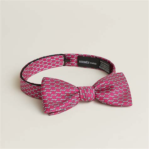 feather bow tie hermes|Hermes bow ties for men.